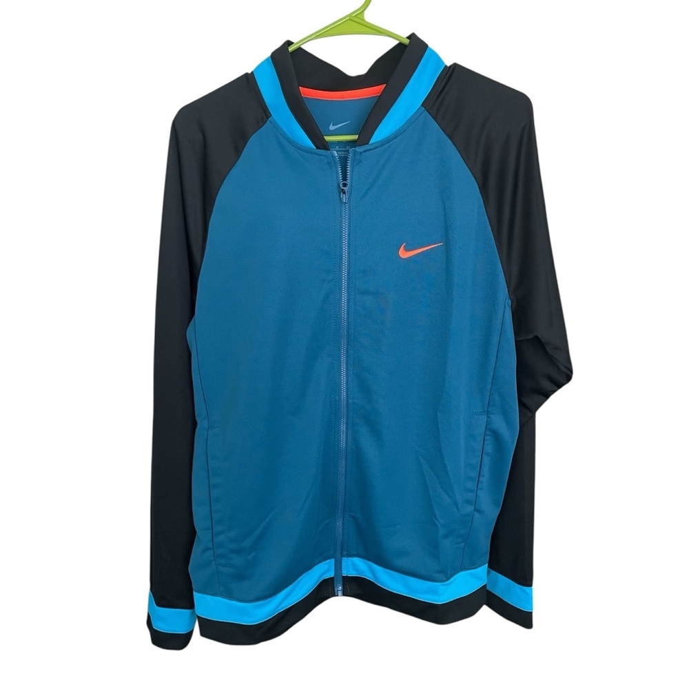 Nike Dri-Fit Mens Jacket Size S Blue Lightweight Athleisure Activewear Sport Nwt
